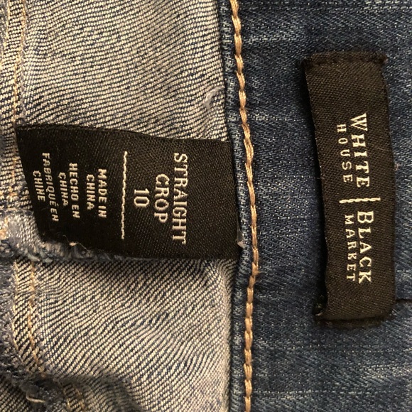 WHBM Cropped Jeans - Picture 3 of 3